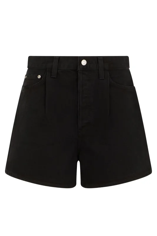 Shorts Denim Black made by Agolde