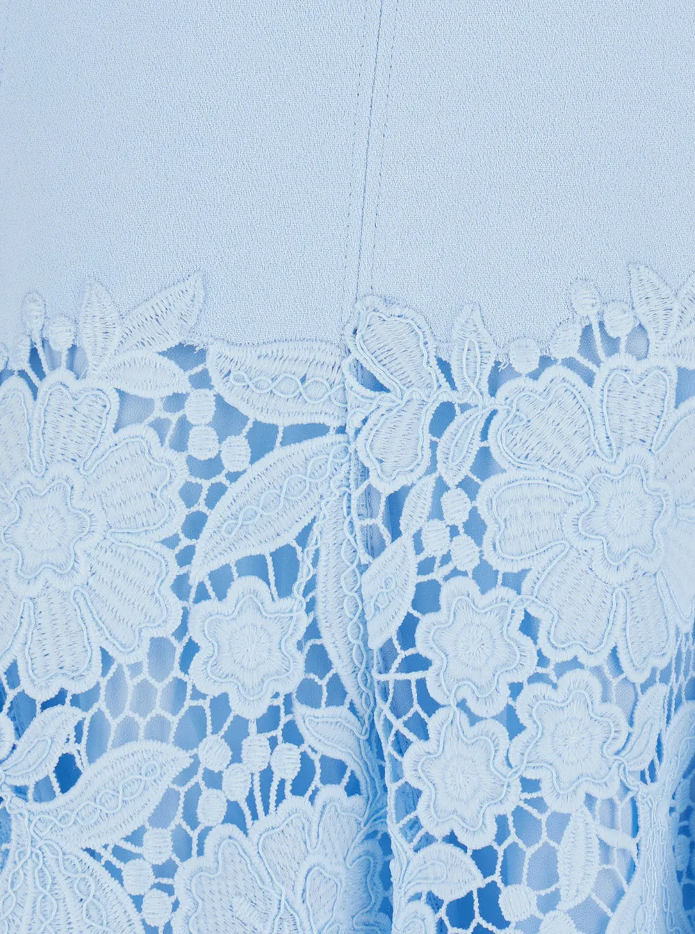 Dress Mini 'Crepe Lace' Blue sold by Lord & Taylor product image thumbnail 3