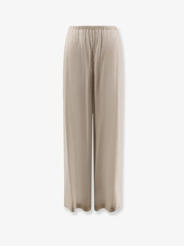 Trousers Mxpdestino Beige Linen-Viscose made by MaxMara