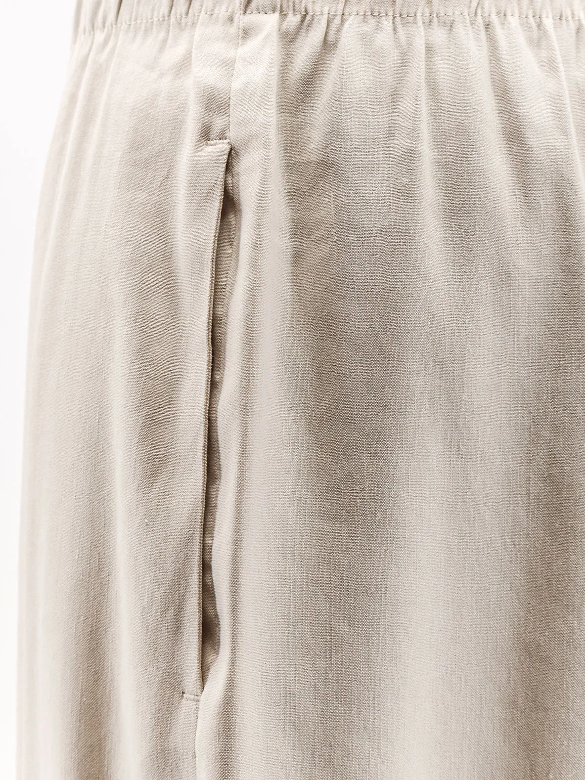 Trousers Mxpdestino Beige Linen-Viscose sold by Lord & Taylor product image thumbnail 3