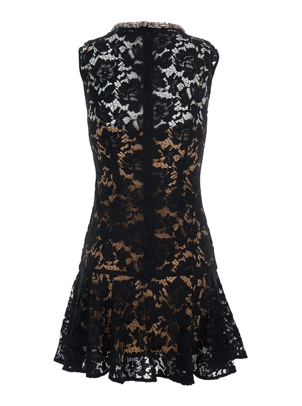 Dress Black Lace Crystal Mini Dress sold by Lord & Taylor product image thumbnail 2