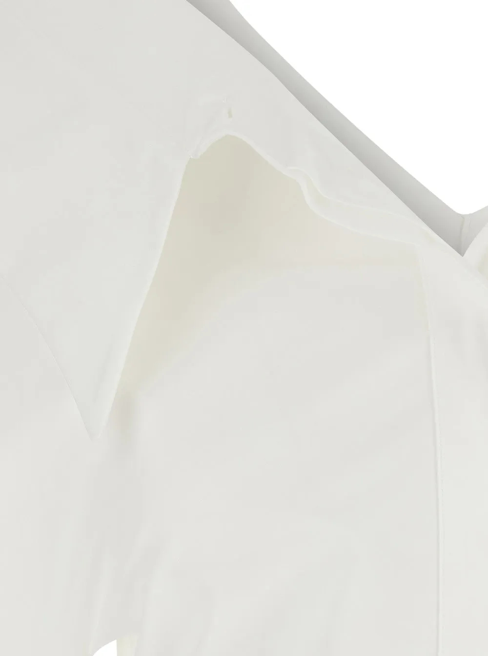 Shirt with Cut-Outs, White Cotton sold by Lord & Taylor product image thumbnail 3