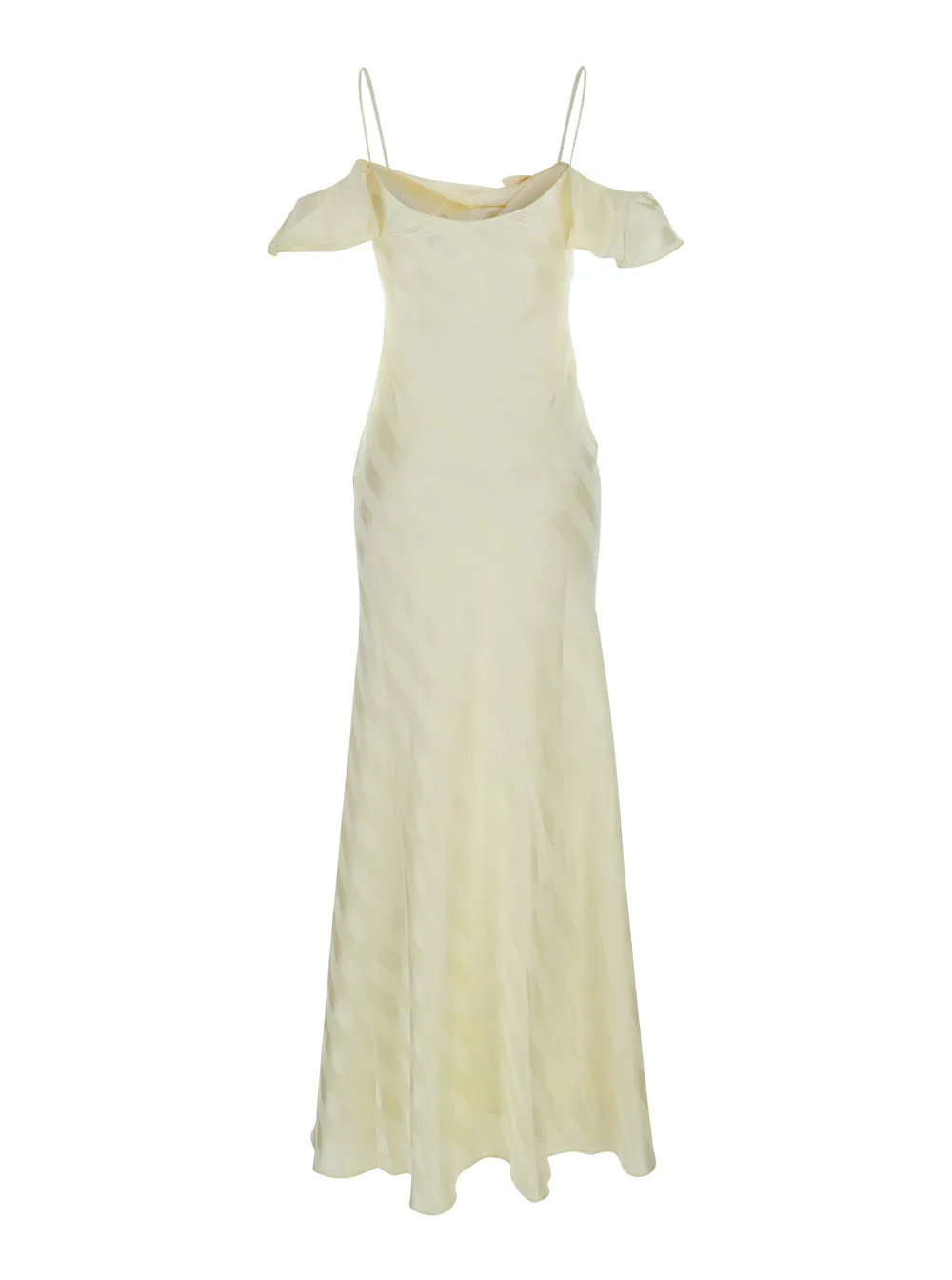 Dress Striped Maxi Yellow Silk sold by Lord & Taylor product image thumbnail 2