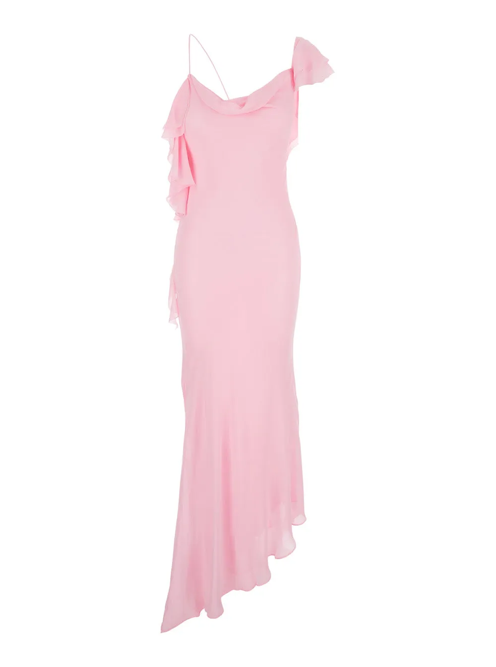 Long Dress Pink Georgette sold by Lord & Taylor