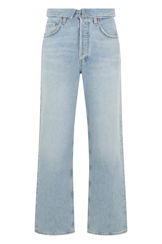 Straight-Leg Jeans Light Blue made by Agolde