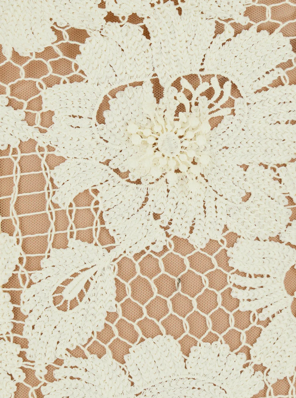 Midi Dress YELLOW CROCHET LACE Yellow Lace sold by Lord & Taylor product image thumbnail 3