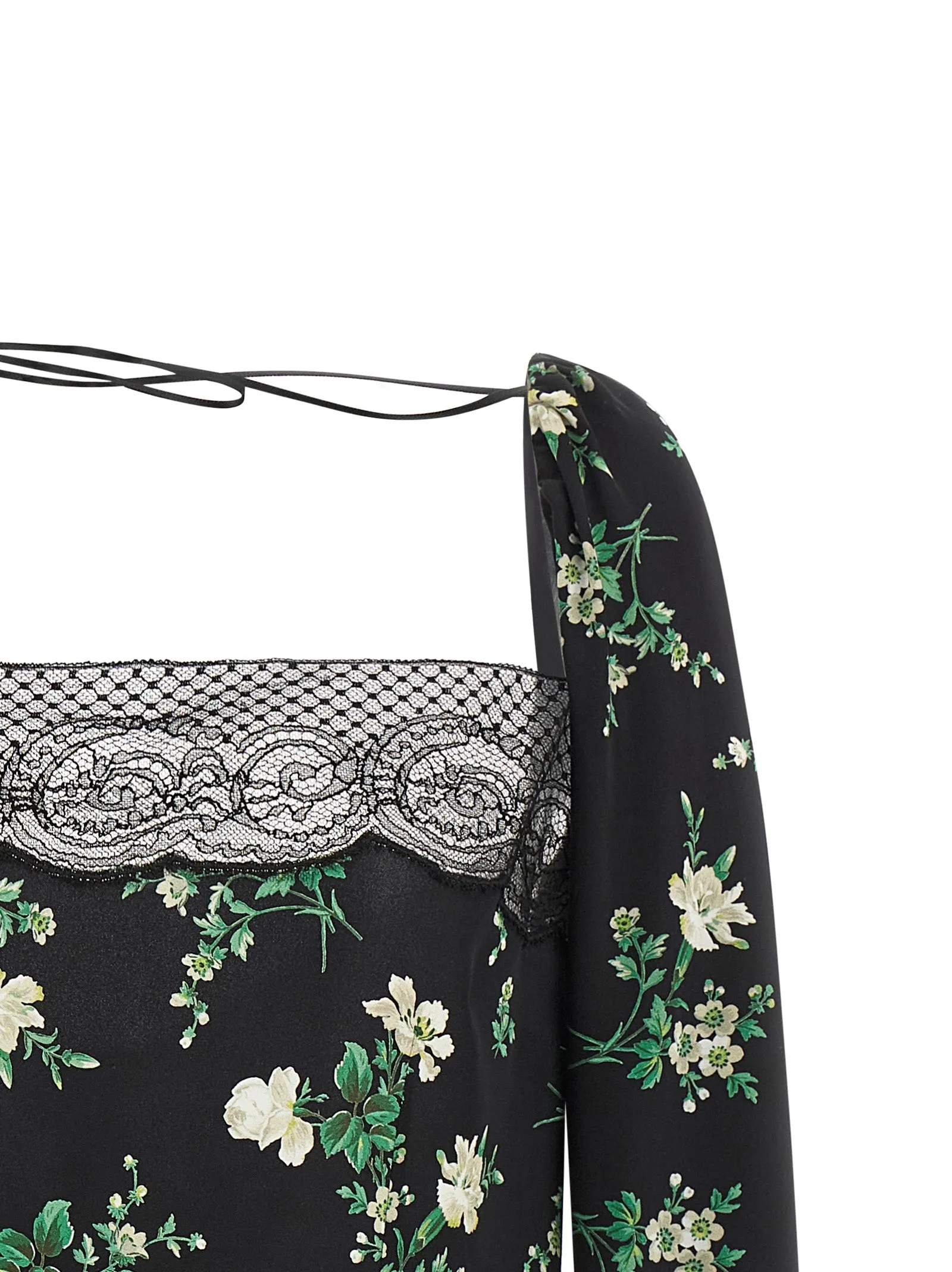 Flower print top sold by Lord & Taylor product image thumbnail 3