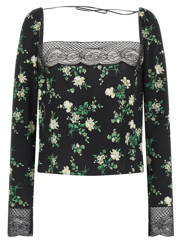 Flower print top made by Dolce & Gabanna