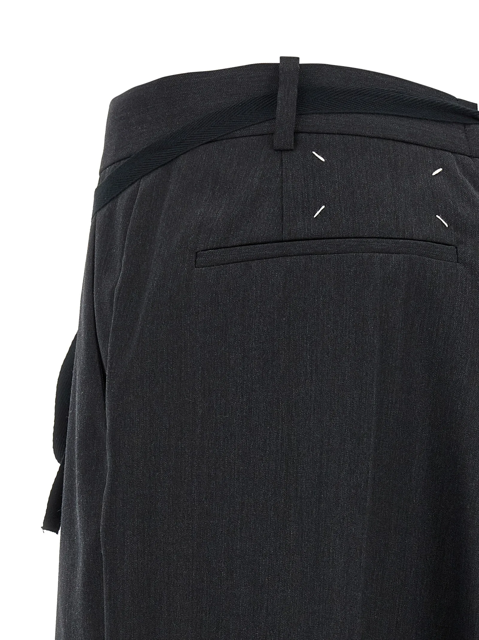 Raw cut hem skirt sold by Lord & Taylor product image thumbnail 4