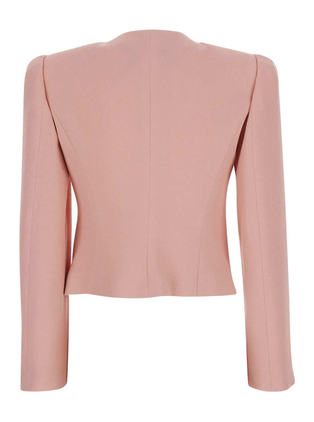 Jacket with Ruffle Pink Wool sold by Lord & Taylor product image thumbnail 2