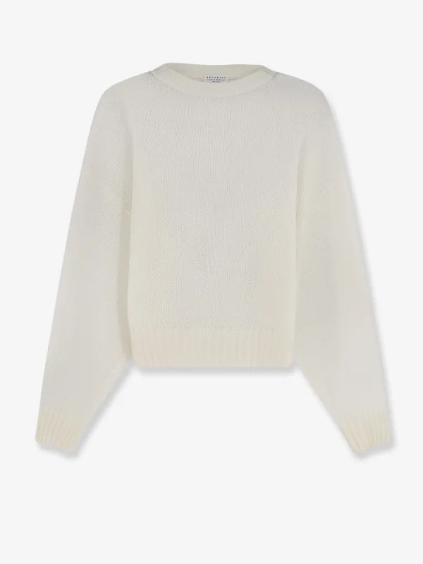 Sweater Beige made by Brunello Cucinelli