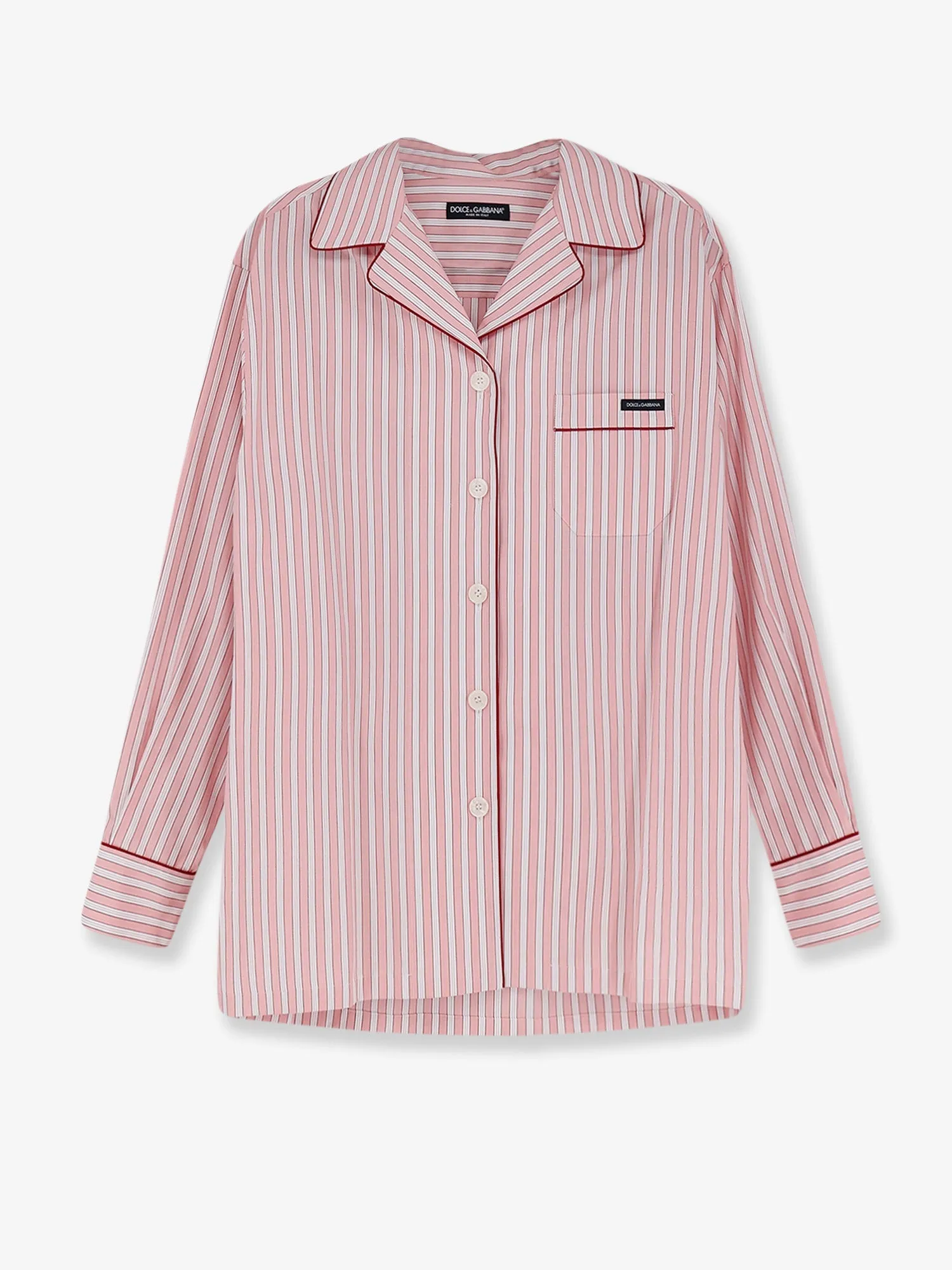 Pajama Shirt Striped Pink sold by Lord & Taylor