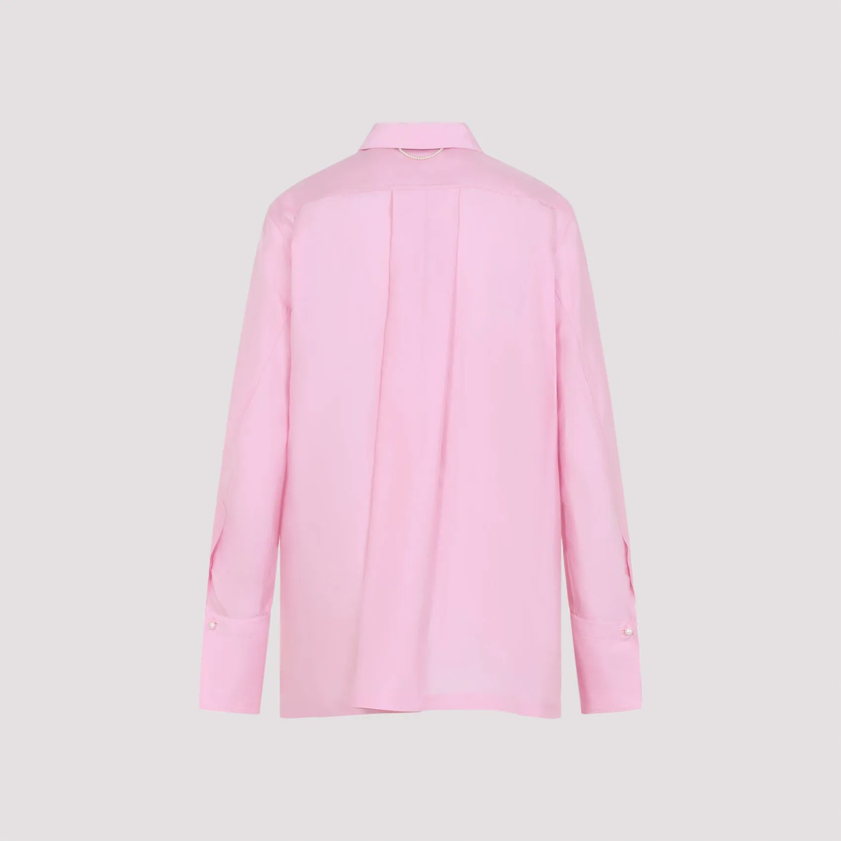 PINK SILK SHIRT sold by Lord & Taylor product image thumbnail 3