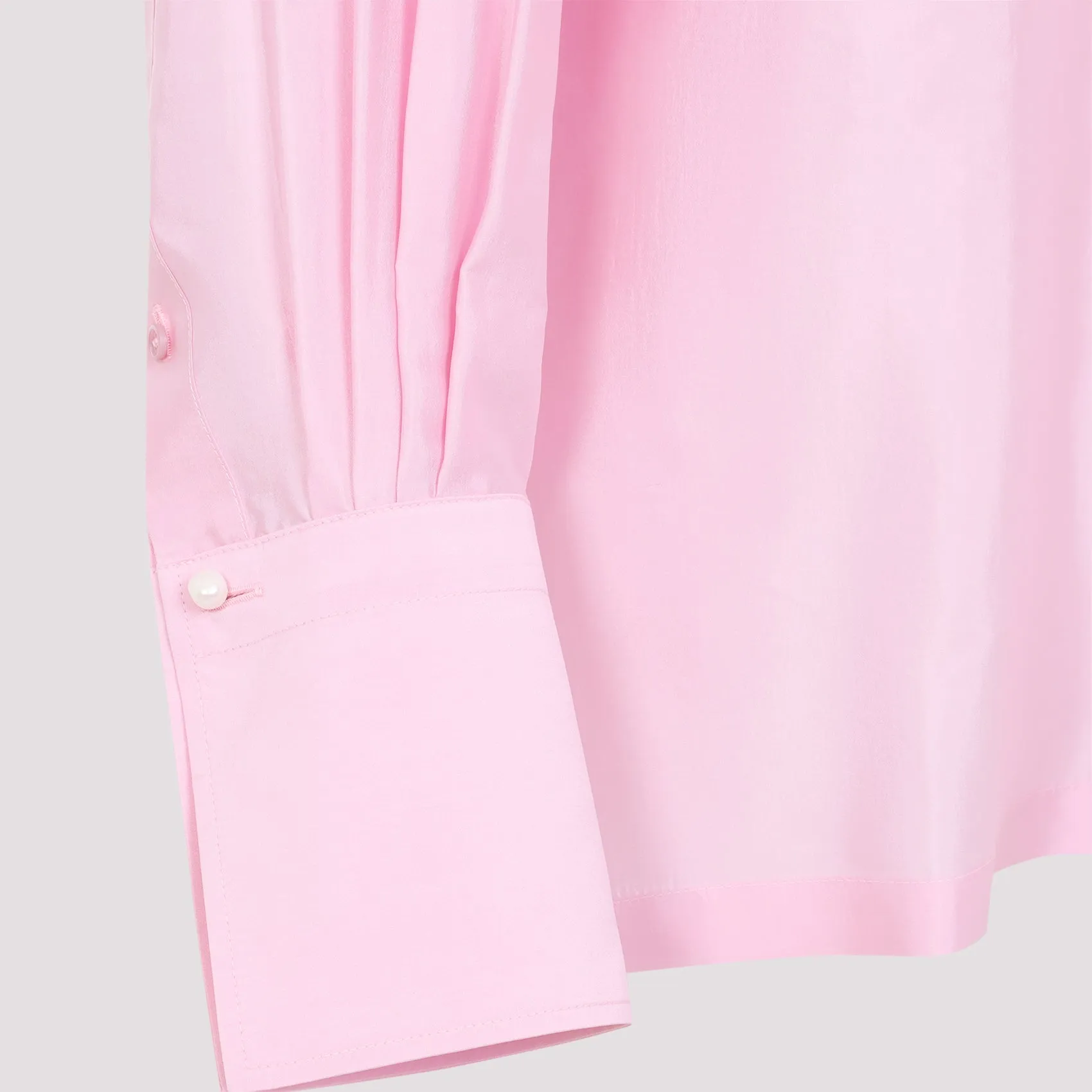 PINK SILK SHIRT sold by Lord & Taylor product image thumbnail 4