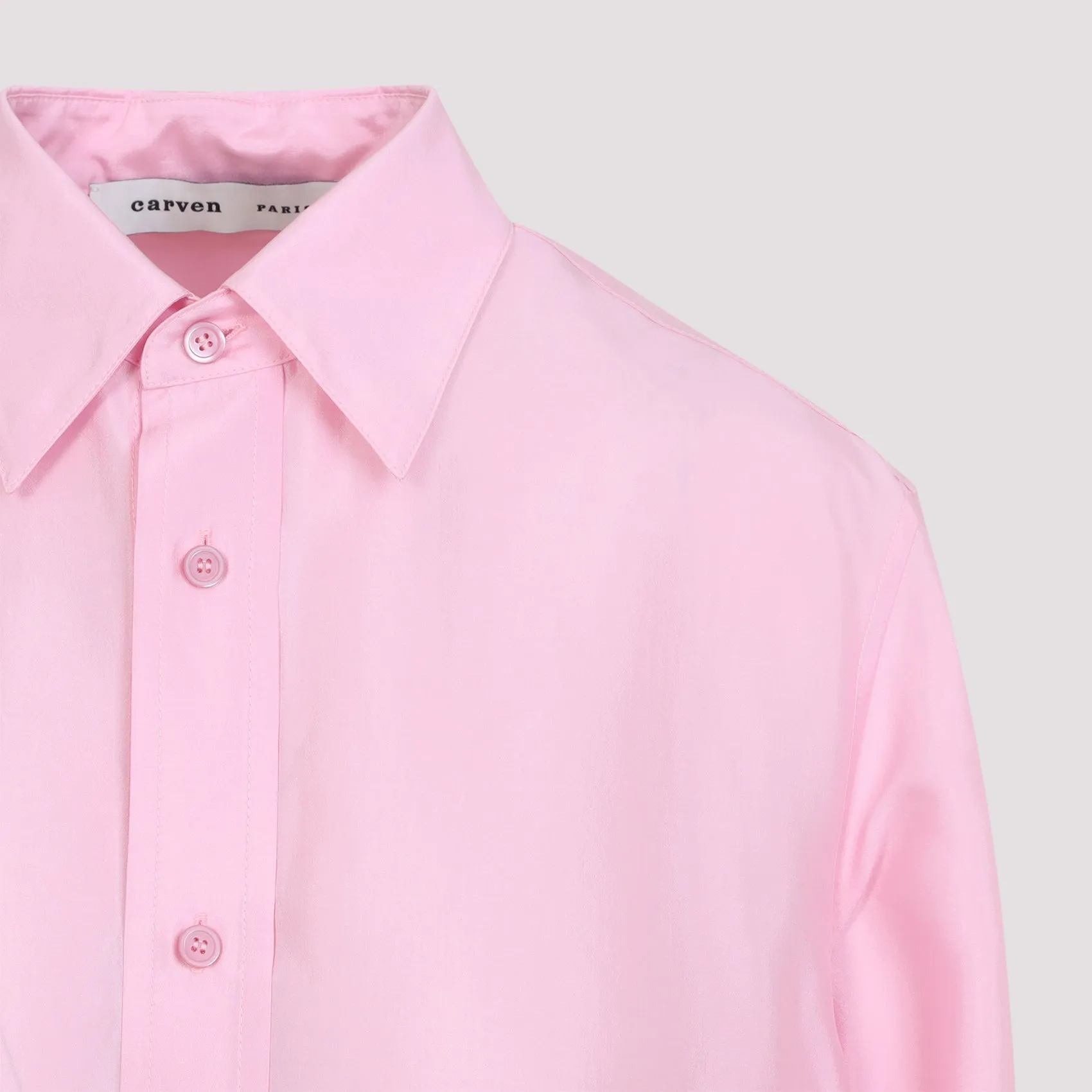 PINK SILK SHIRT sold by Lord & Taylor product image thumbnail 5
