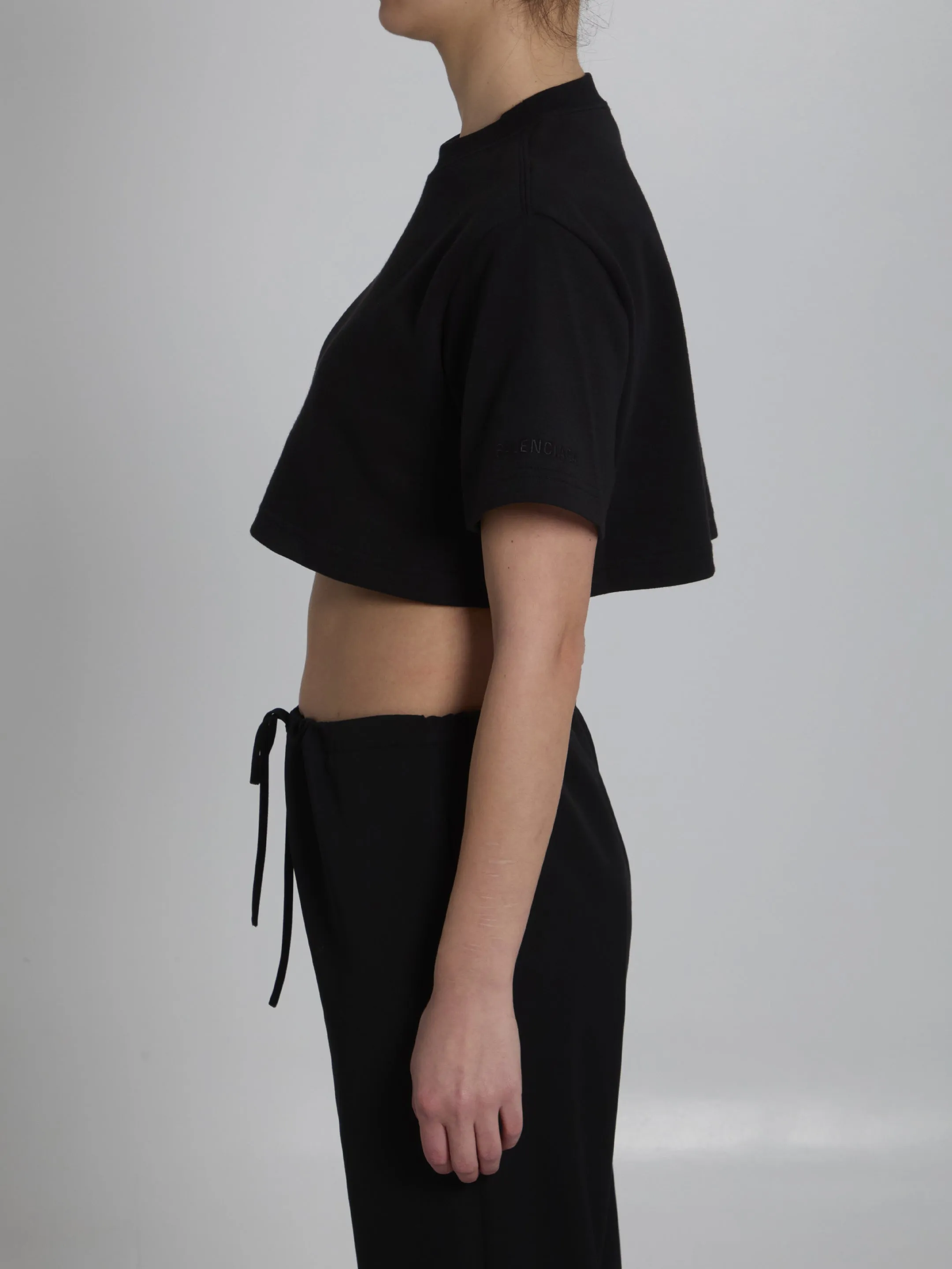 CROPPED T-SHIRT sold by Lord & Taylor product image thumbnail 3