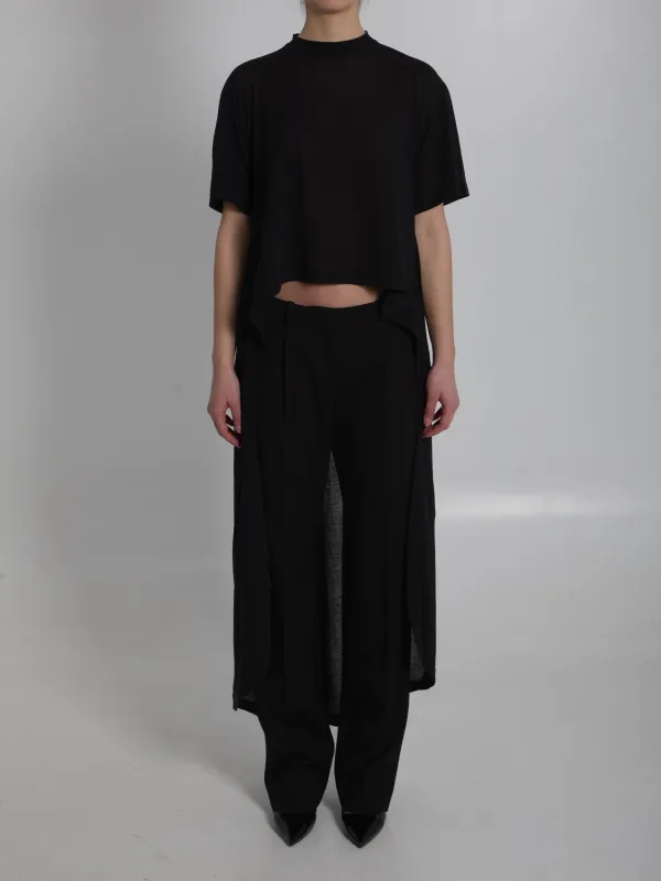 T-SHIRT WITH TRAIN made by Balenciaga