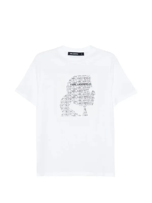 KARL LAGERFELD GRAPHIC PRINT T-SHIRT made by Karl Lagerfeld