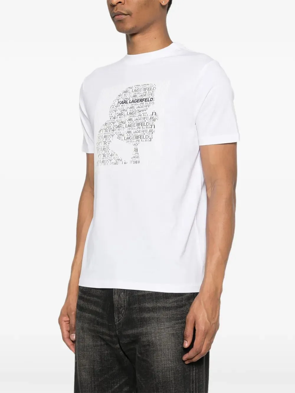 KARL LAGERFELD GRAPHIC PRINT T-SHIRT sold by Lord & Taylor product image thumbnail 2