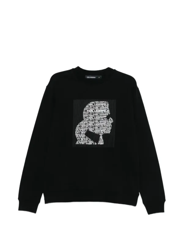 KARL LAGERFELD GRAPHIC PRINT SWEATER made by Karl Lagerfeld