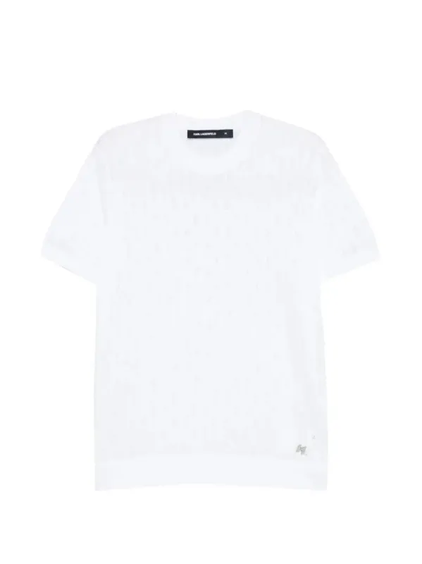 KARL LAGERFELD LOGO SHORT-SLEEVE T-SHIRT made by Karl Lagerfeld