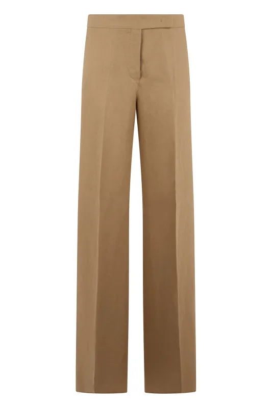LOOSE LINEN TROUSERS made by MaxMara