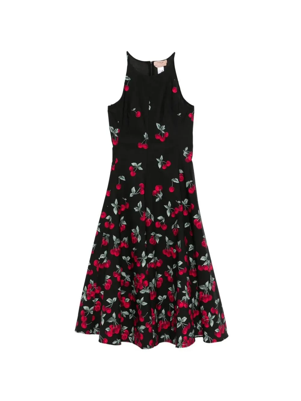 TWINSET CHERRY-PRINT MIDI DRESS sold by Lord & Taylor