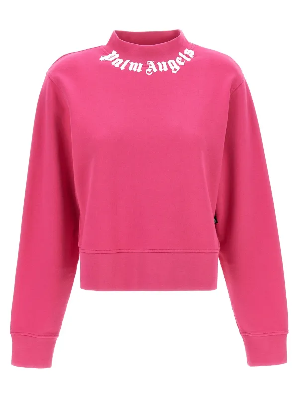 'Neck Logo' sweatshirt made by Palm Angels