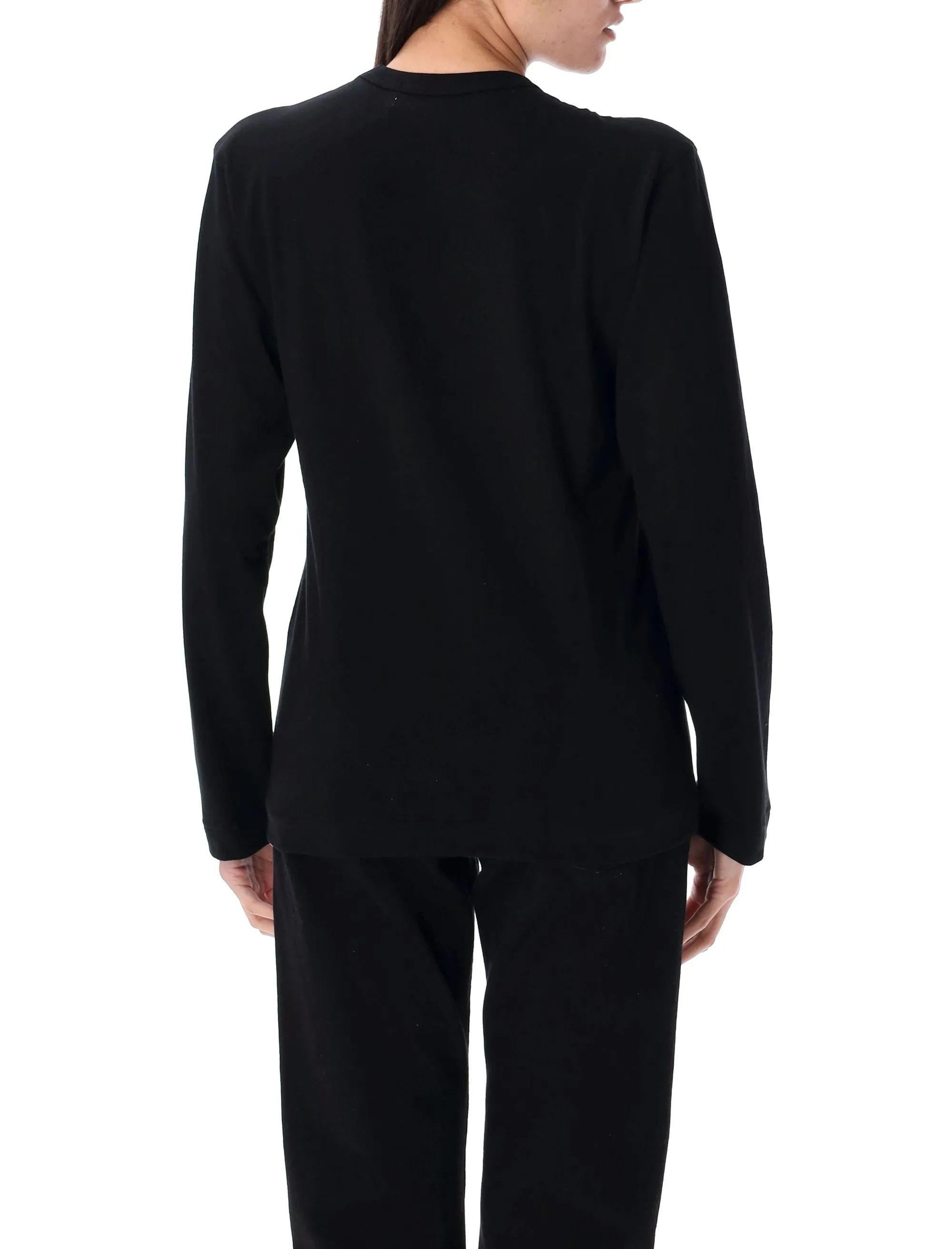 COMME DES GARÇONS PLAY DOUBLE HEART LONG-SLEEVE T-SHIRT sold by Lord & Taylor product image thumbnail 2