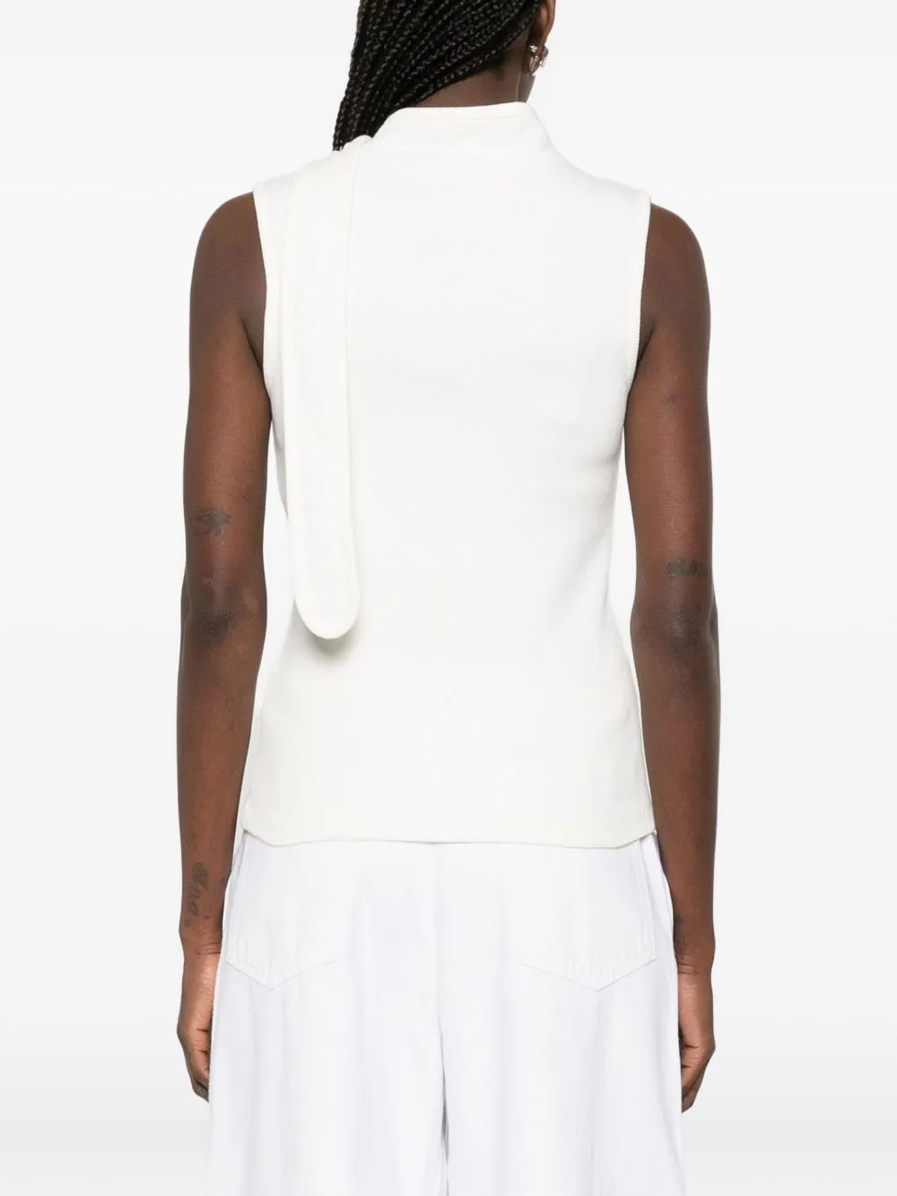 TOP SM NATURAL ASYMMETRIC CHANNEL sold by Lord & Taylor product image thumbnail 3