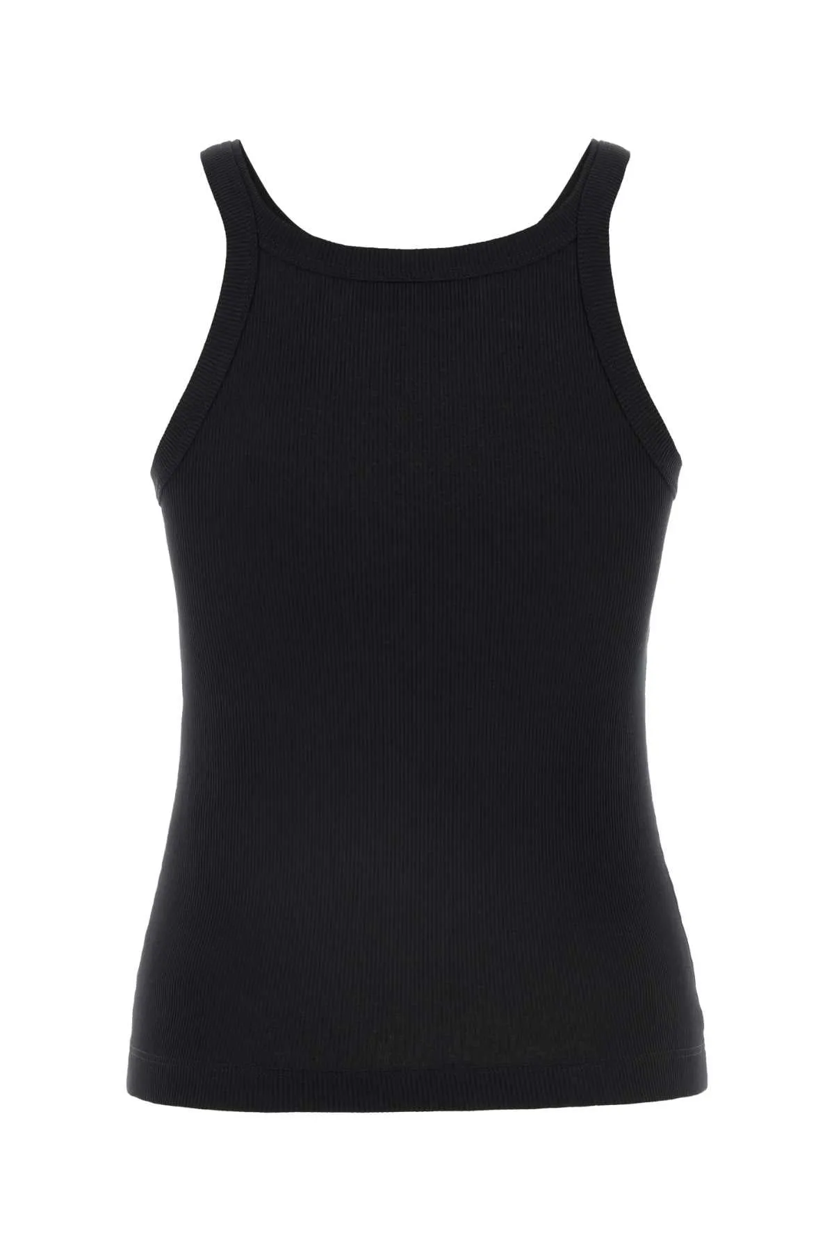 BLACK RIBBED TANK TOP sold by Lord & Taylor product image thumbnail 2
