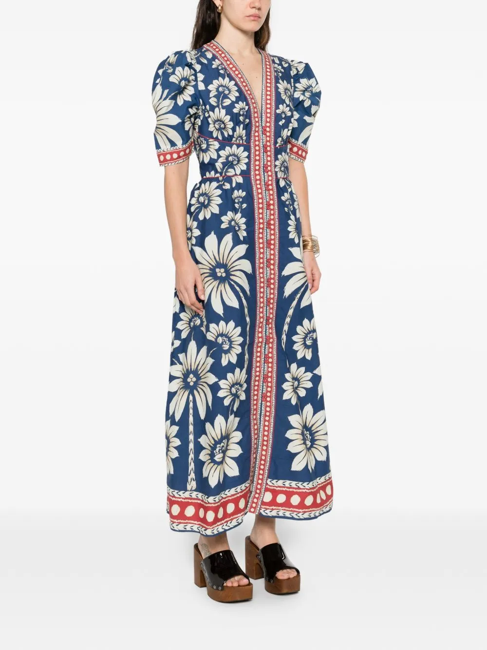 BLUE MOON FLORAL SHIRT DRESS sold by Lord & Taylor product image thumbnail 3