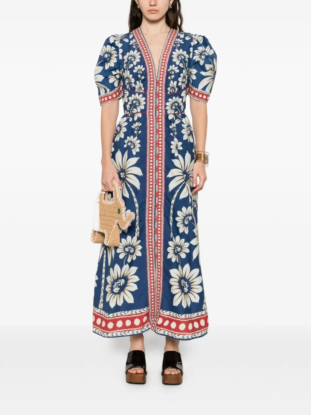 BLUE MOON FLORAL SHIRT DRESS sold by Lord & Taylor
