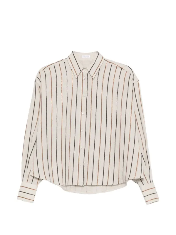 LINEN SHIRT made by Brunello Cucinelli