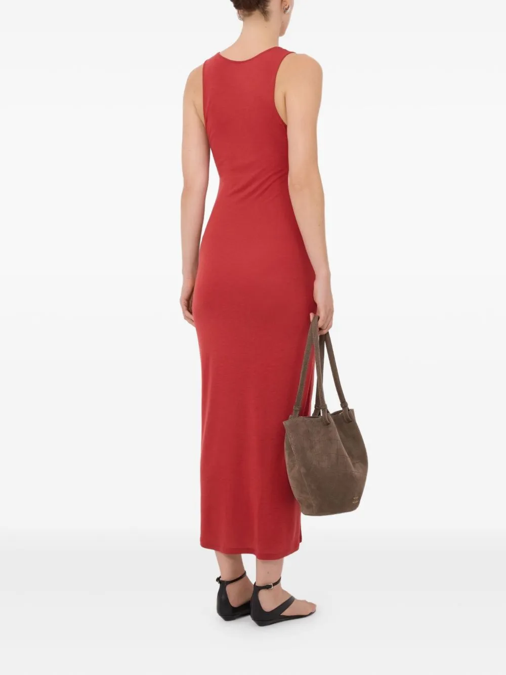 MYRON RED TILE LONG STRAPS DRESS sold by Lord & Taylor product image thumbnail 2