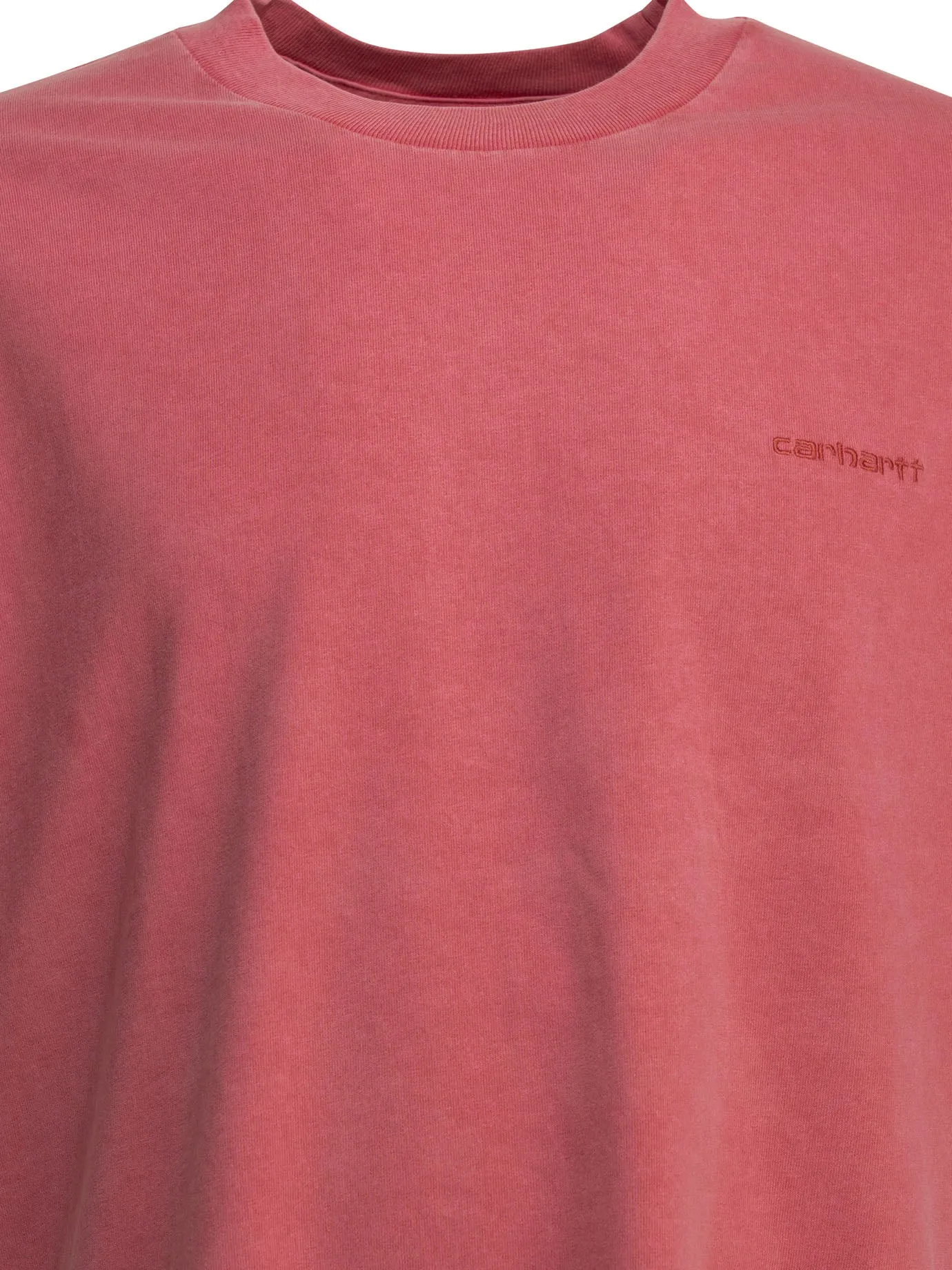BENTON CREWNECK FUCHSIA COTTON T-SHIRT sold by Lord & Taylor product image thumbnail 3