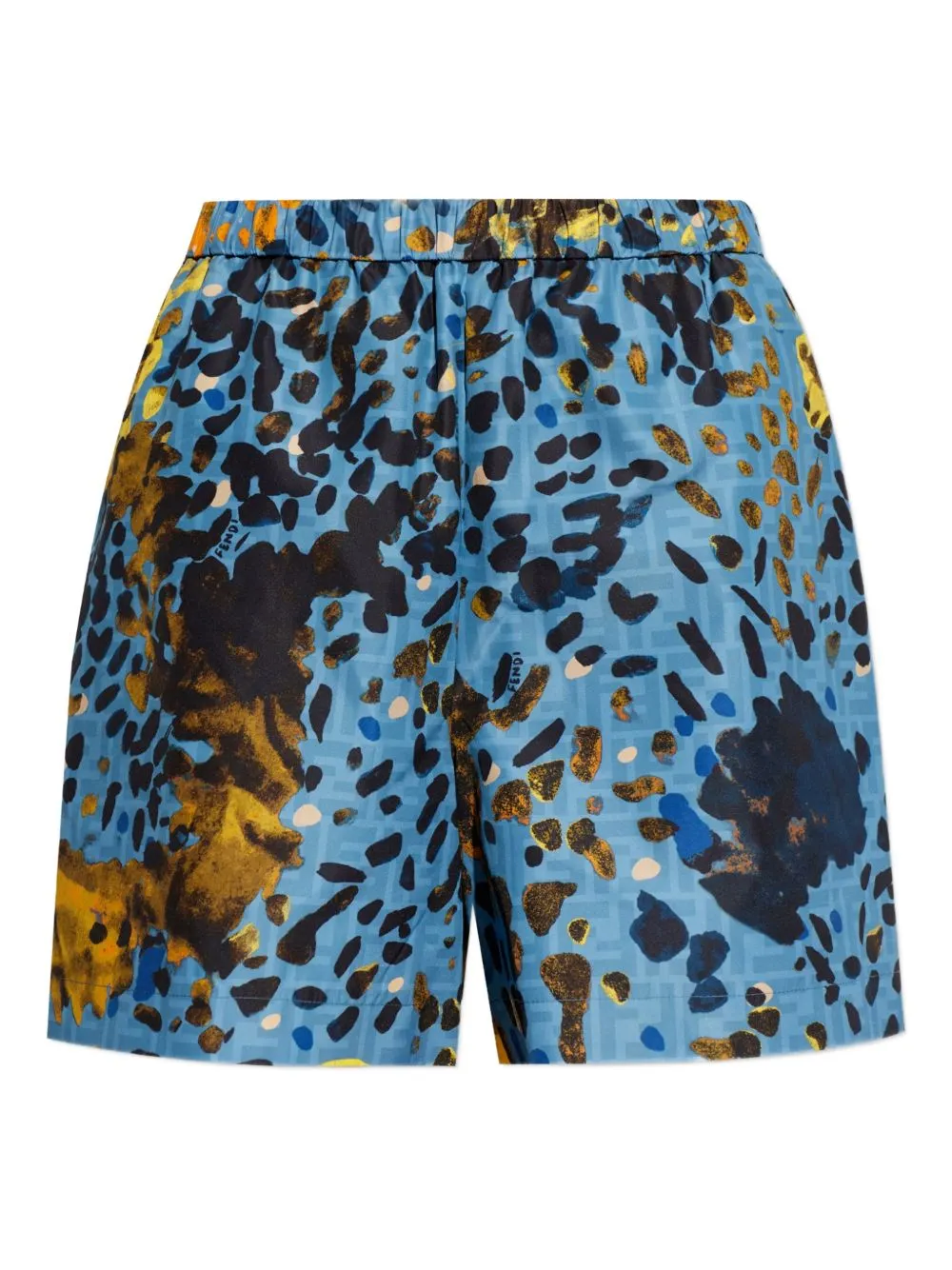BLUE PRINT SHORTS WITH SPOTS sold by Lord & Taylor
