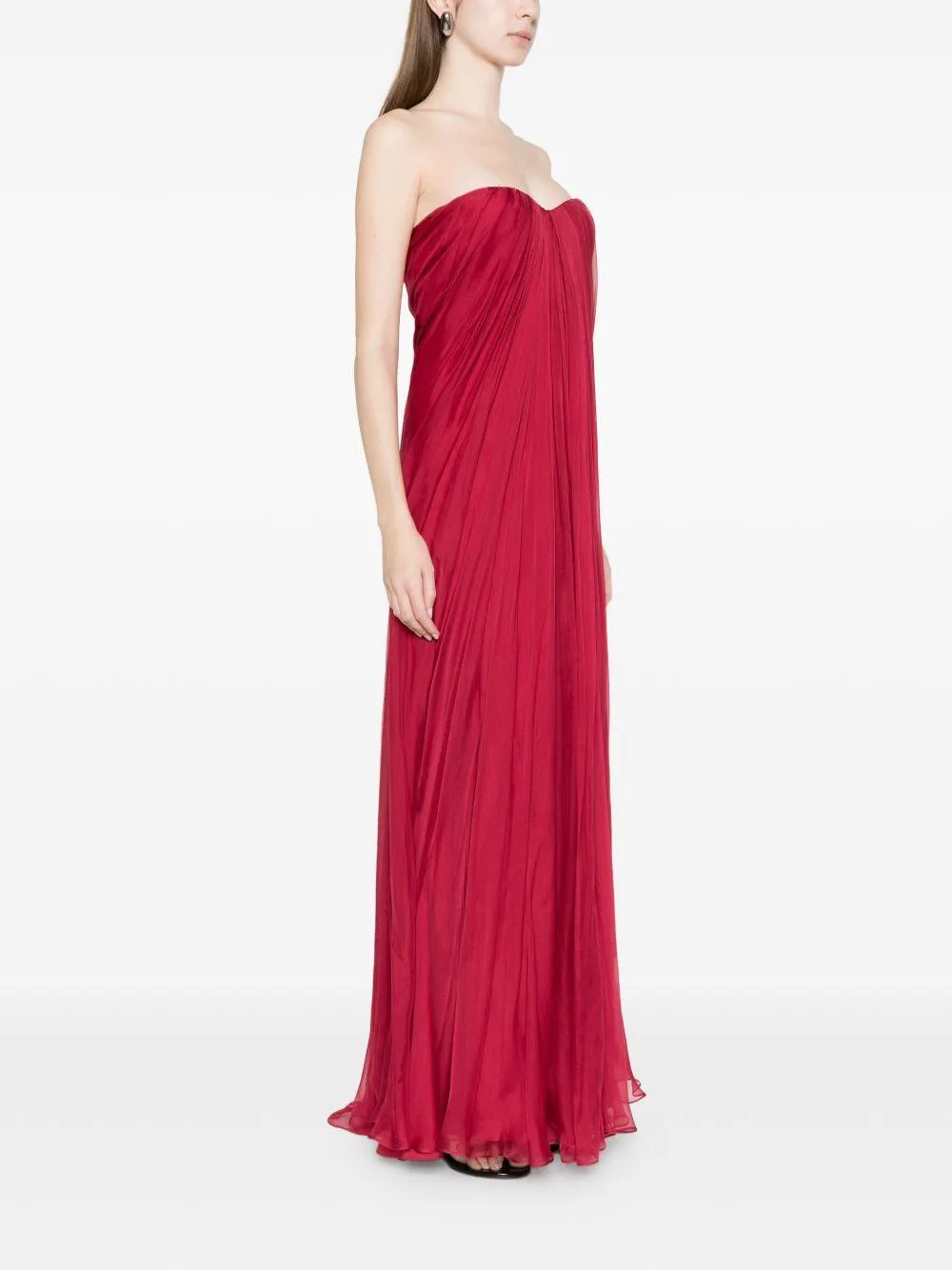 Dress Silk Red sold by Lord & Taylor product image thumbnail 4