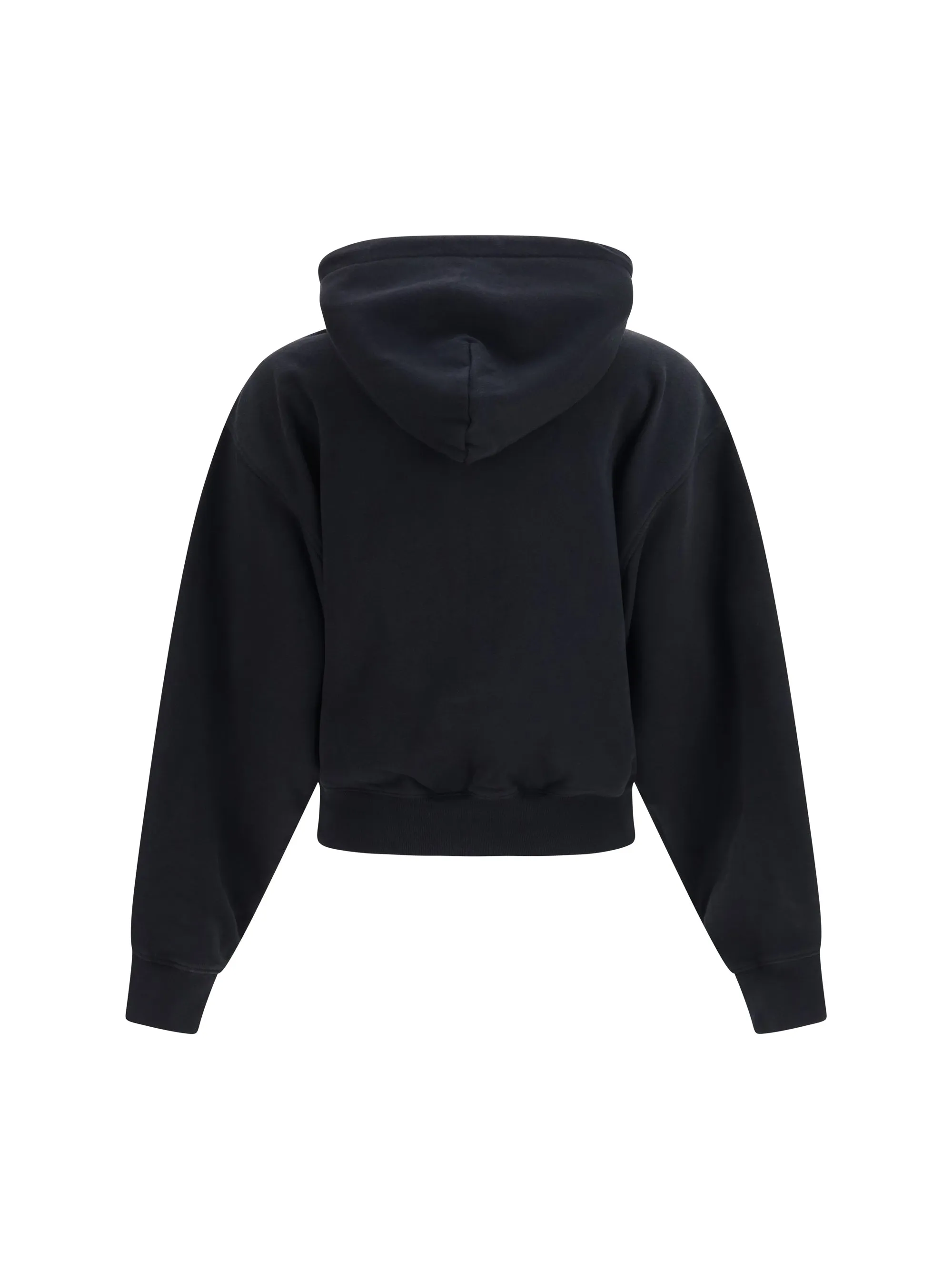 Zip-Up Hoodie Crystal Drawcord Black sold by Lord & Taylor product image thumbnail 3