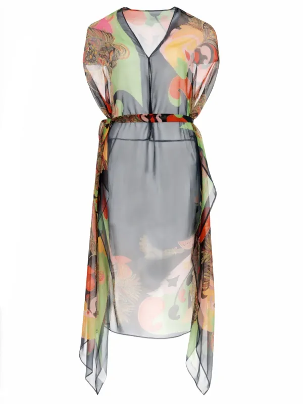 Organza Gilet Multicolour made by Etro