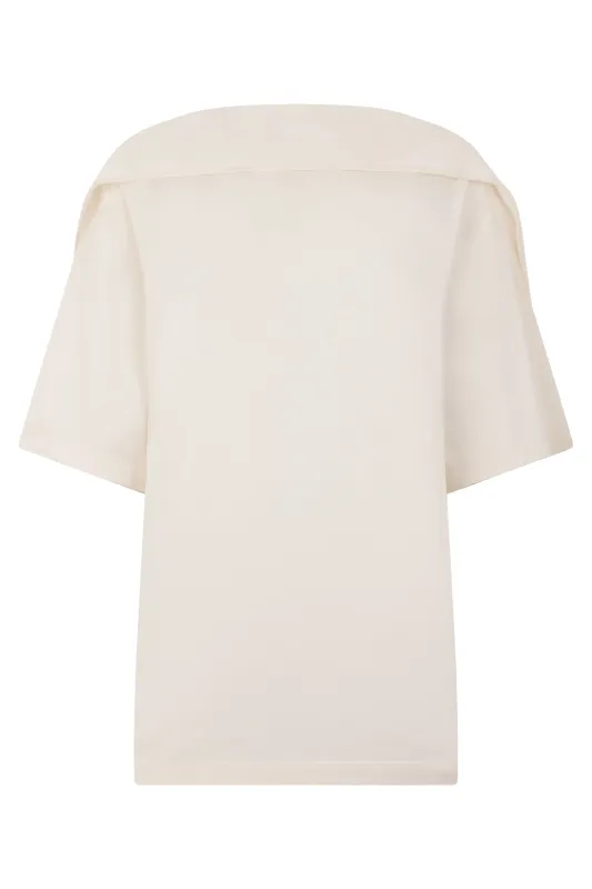 T-shirt Sand Cotton made by Lemaire