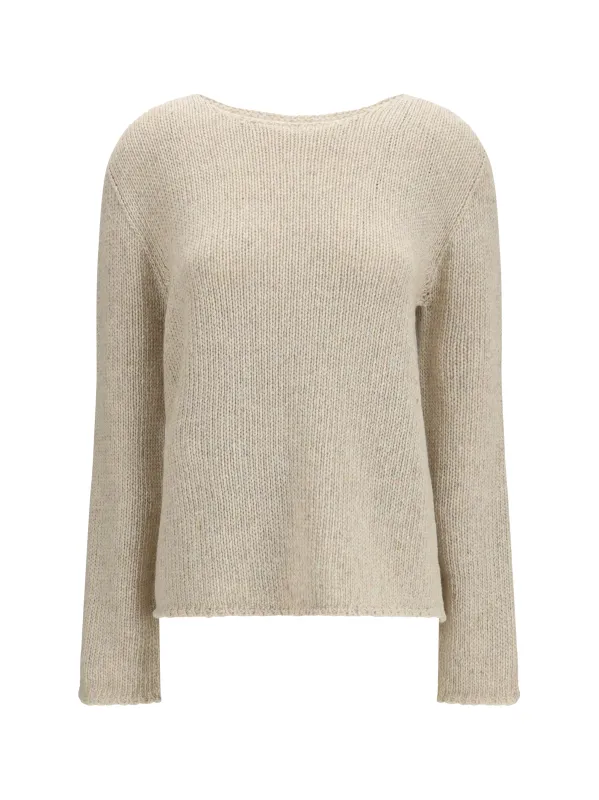 Cashmere Sweater Nitha Ivory made by The Row