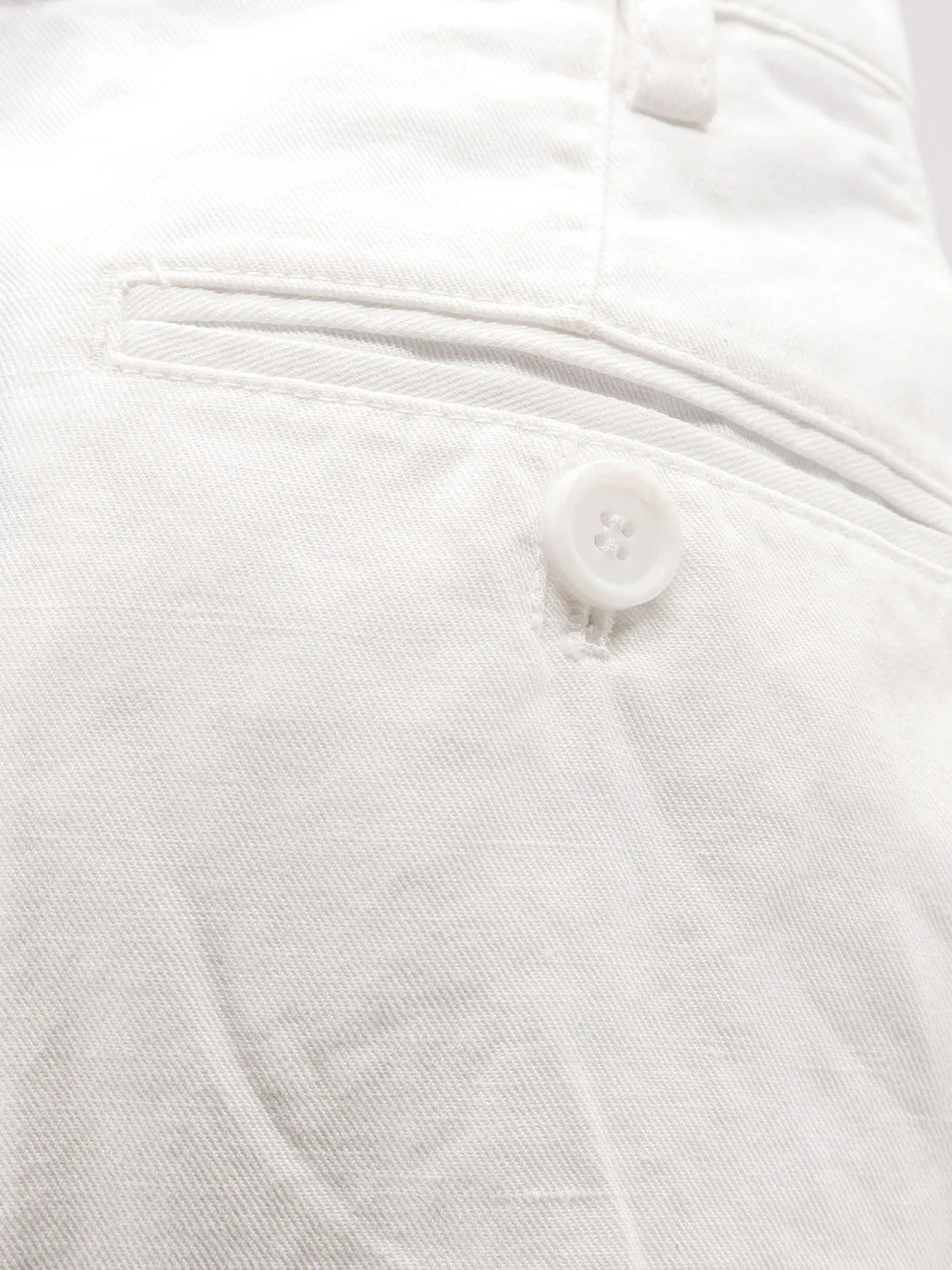 Shorts Cotton-Linen White sold by Lord & Taylor product image thumbnail 3