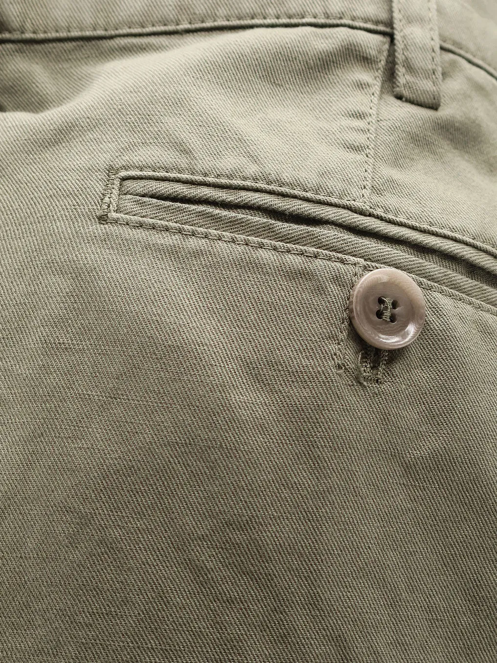Shorts Cotton-Linen Green sold by Lord & Taylor product image thumbnail 3