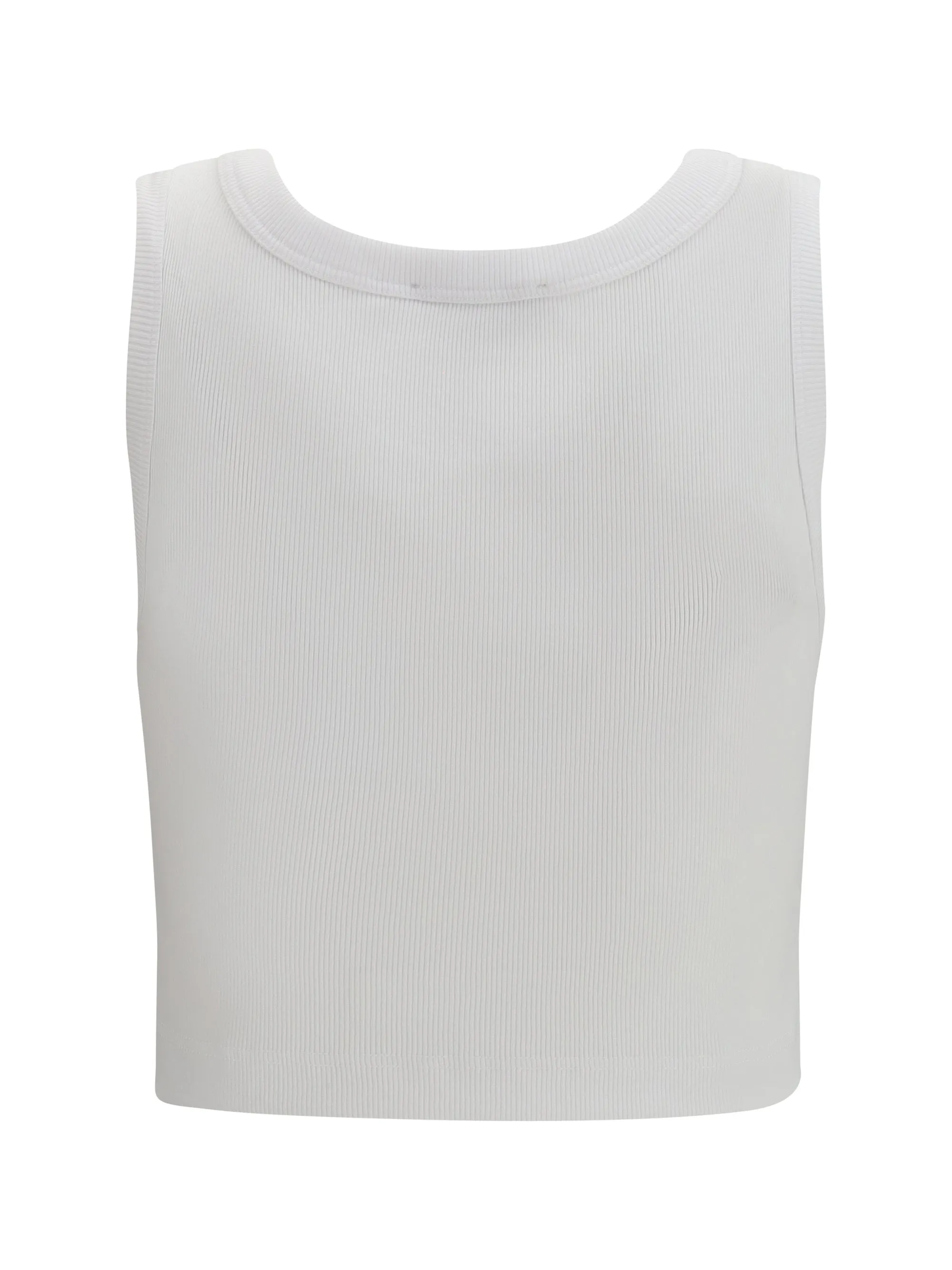 Tank Top Ribbed Optical White sold by Lord & Taylor product image thumbnail 2