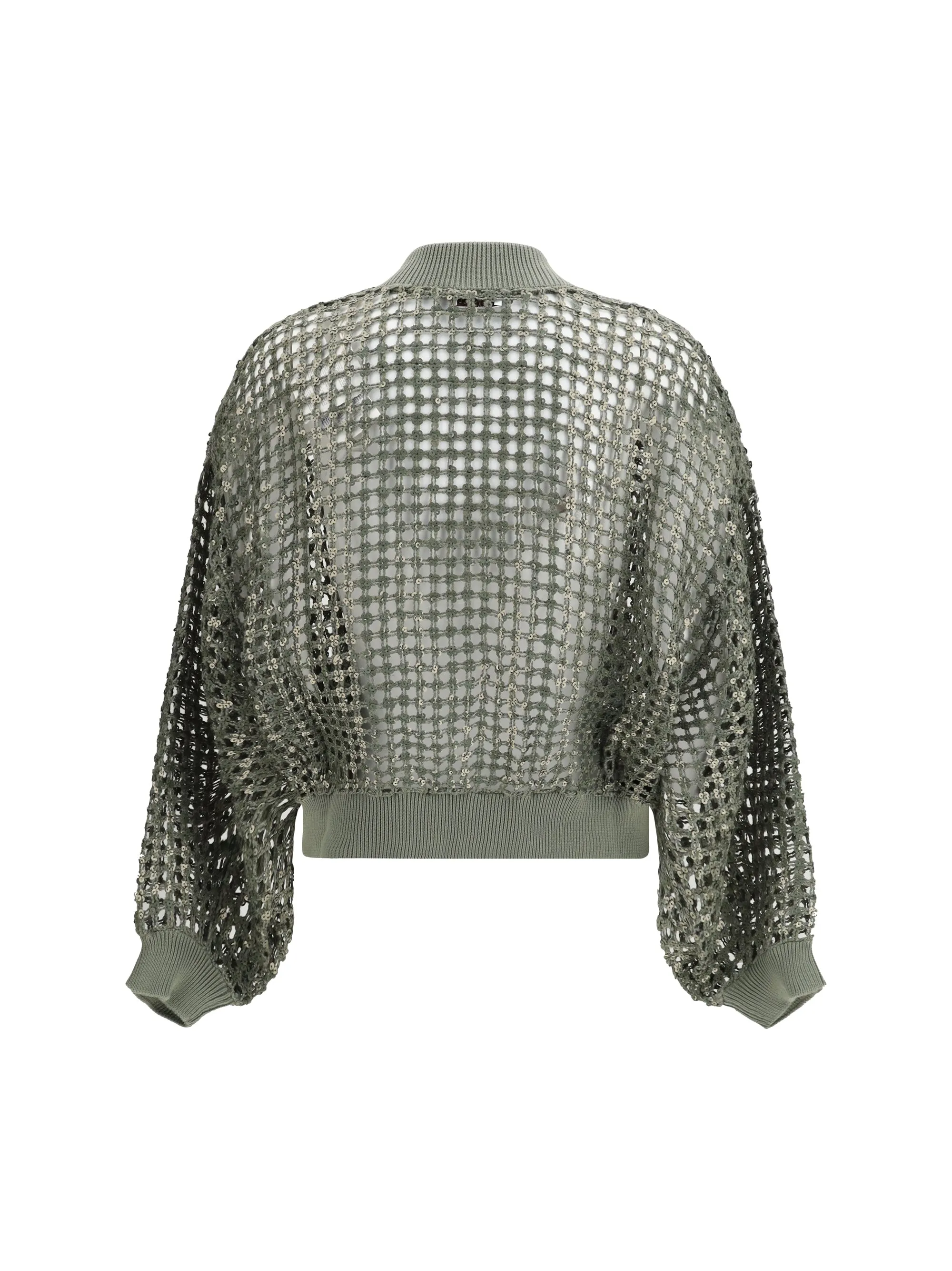 Cardigan Net Embroidery Eucalyptus Silk-Linen sold by Lord & Taylor product image thumbnail 2