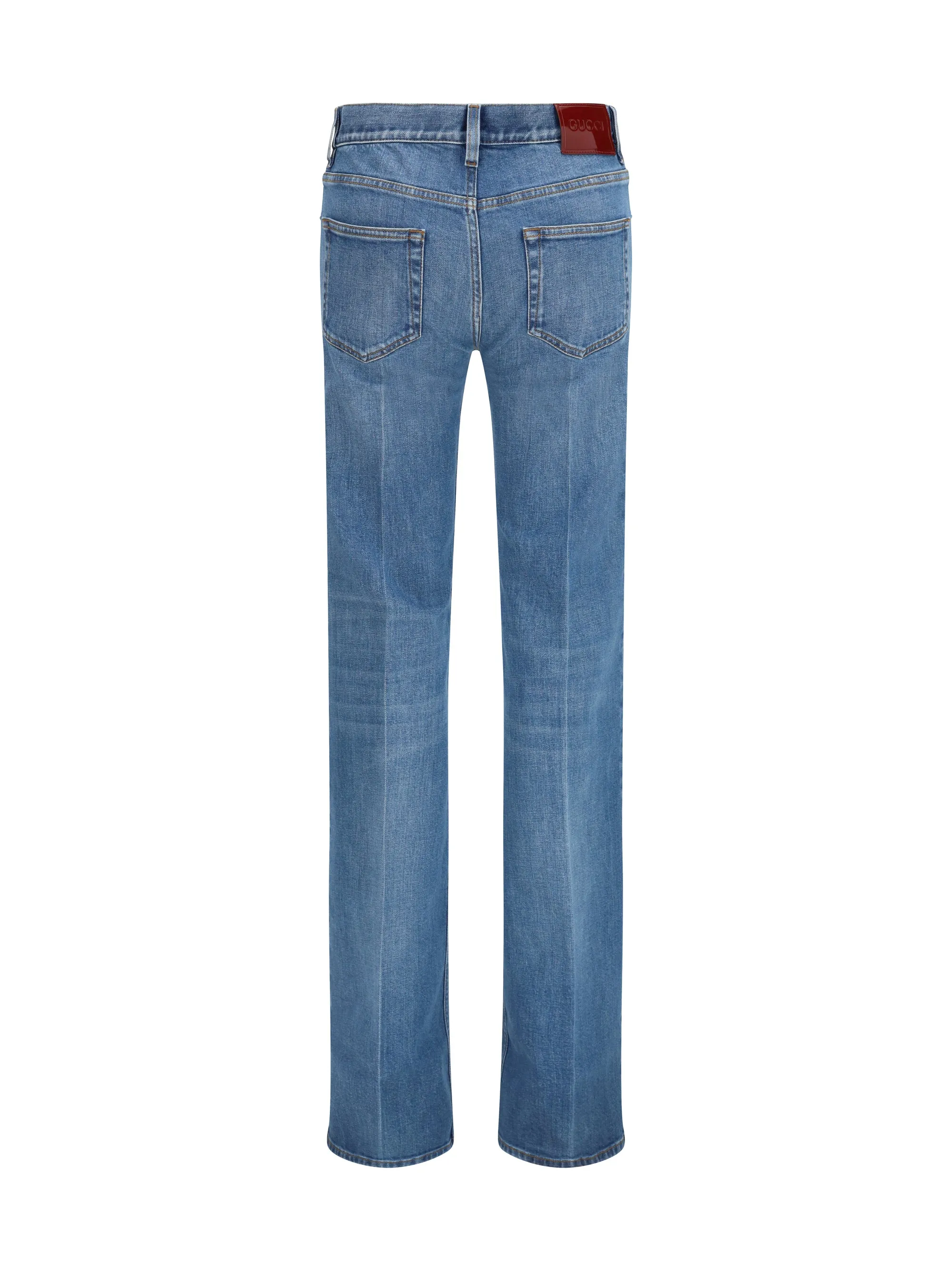 Jeans Flared Stretch Cotton Blue sold by Lord & Taylor product image thumbnail 3