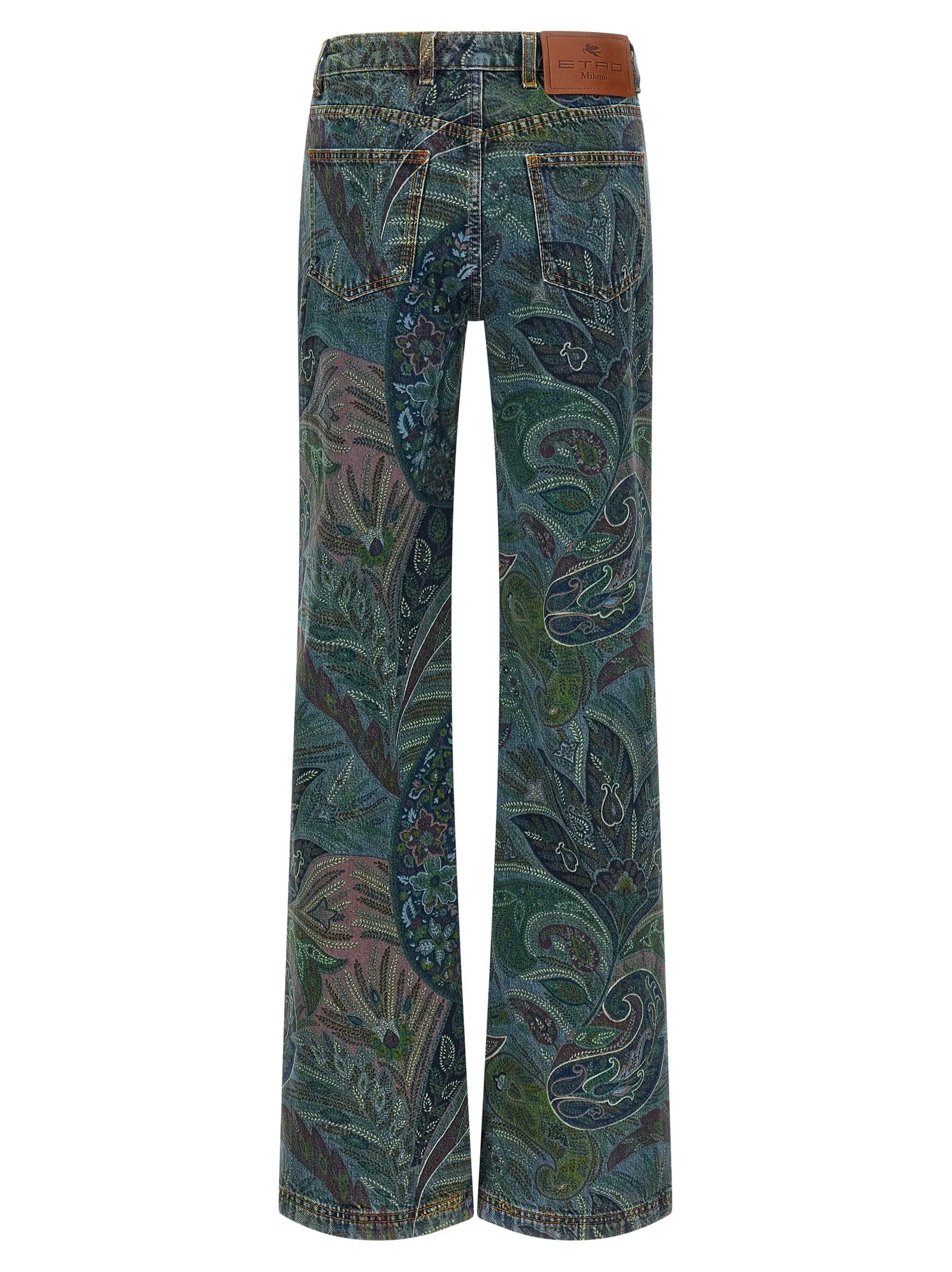 Floral print jeans sold by Lord & Taylor product image thumbnail 2