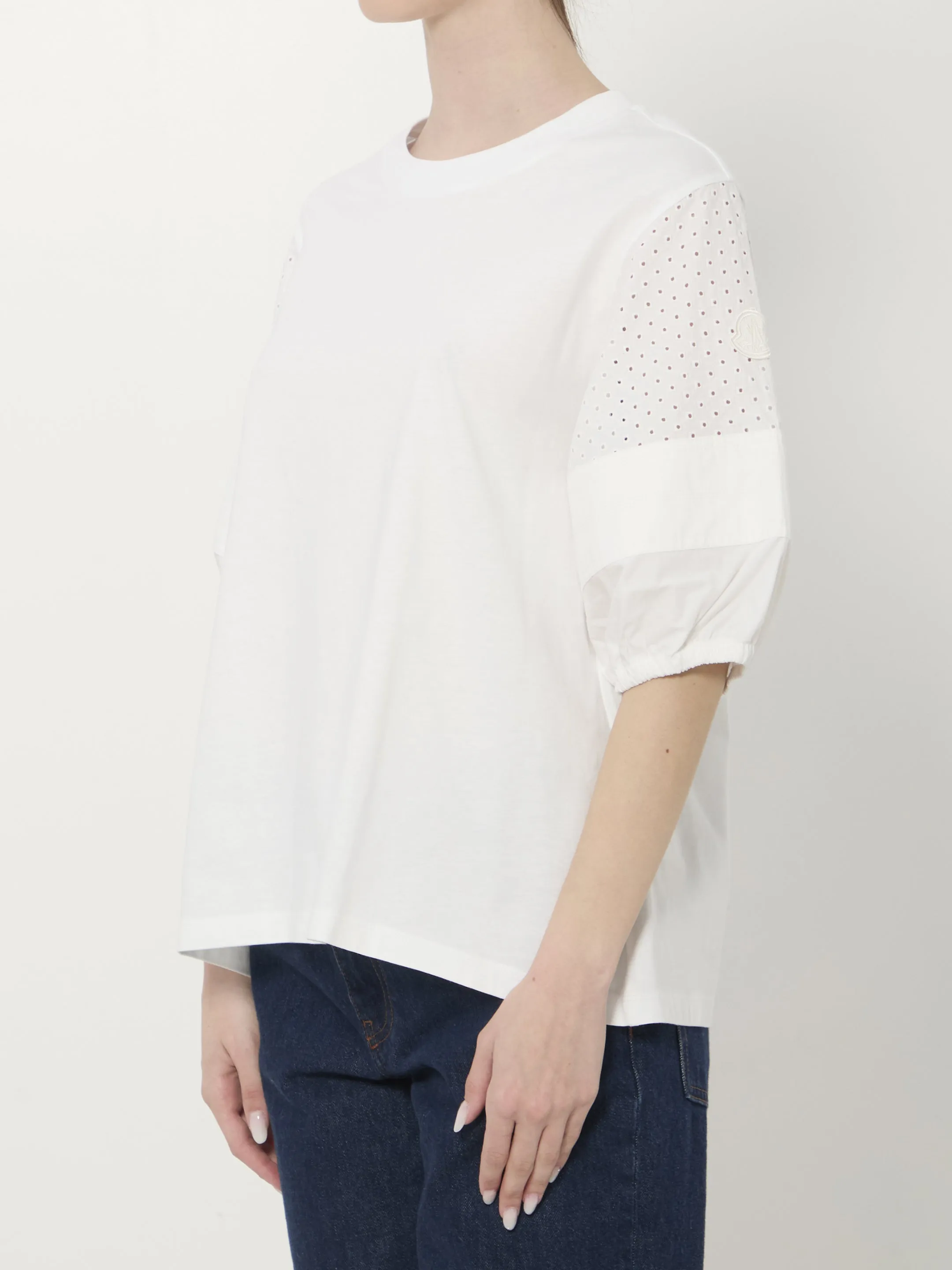 San Gallo cotton jersey T-shirt sold by Lord & Taylor product image thumbnail 2