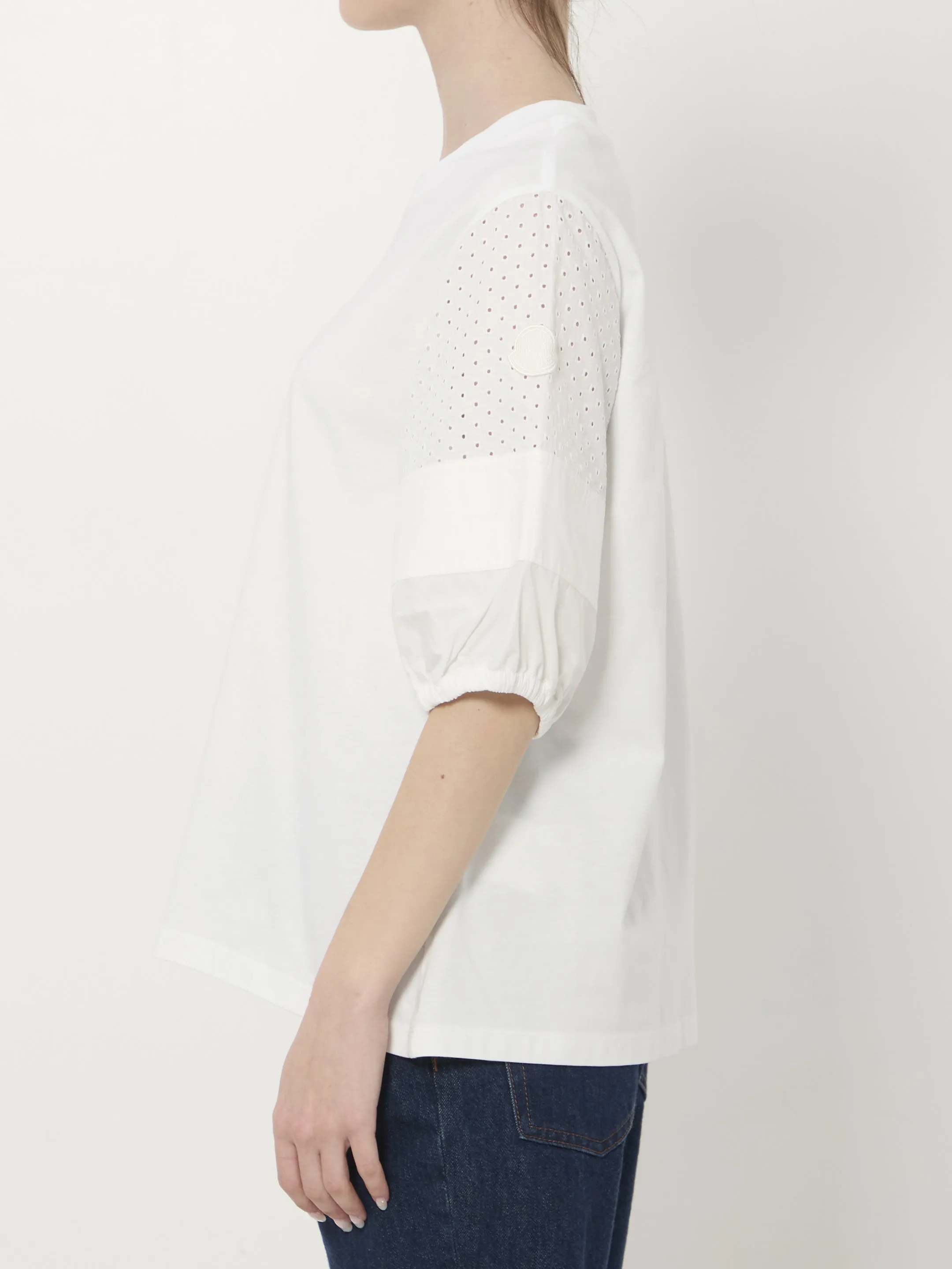 San Gallo cotton jersey T-shirt sold by Lord & Taylor product image thumbnail 3
